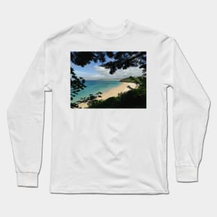 Carbis Bay, Cornwall Long Sleeve T-Shirt